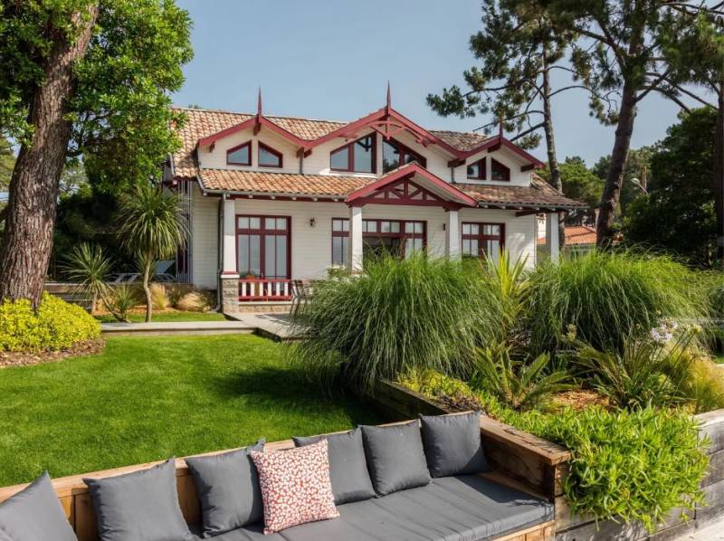 Création d’un espace extérieur haut de gamme en première ligne sur le bassin d’Arcachon