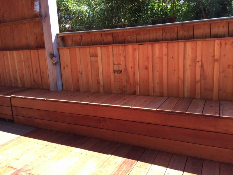 Banquette en Merbeau